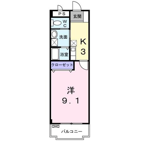 ボニートの物件間取画像